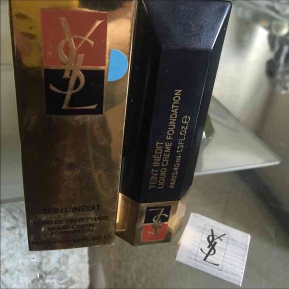 New authentic YSL Liquid Cream Foundation #4 - Picture 1 of 3